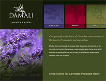 Tablet Screenshot of damali.ca